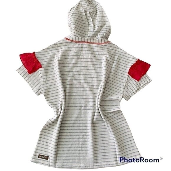 NWT Matilda Jane Blaire Striped Graphic Hoodie Top 14 Years - Picture 6 of 11